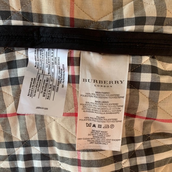 Burberry Diamond Quilt Belted Jacket - Picture 13 of 14